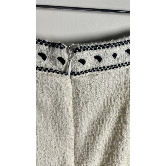 Anthropologie X Dolan Left Coast Tulley Textured Cream Mini Skirt Size XS NEW - Picture 5 of 11